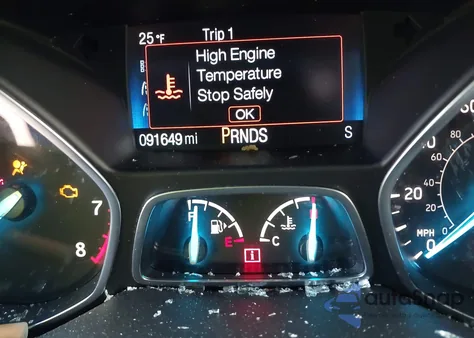 2018 Ford Escape Se из США, поврежденный, VIN 1FMCU9GD9JUA72917